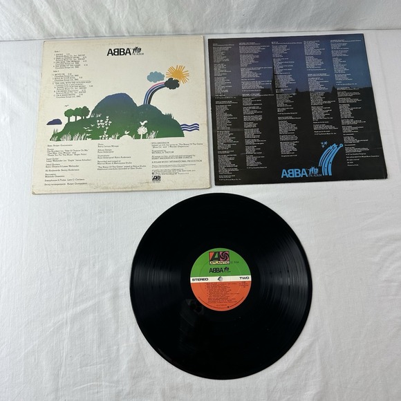 Abba - The Album Vinyl LP Record 1977 Epic Take A Chance On Me! Vintage - Picture 6 of 12